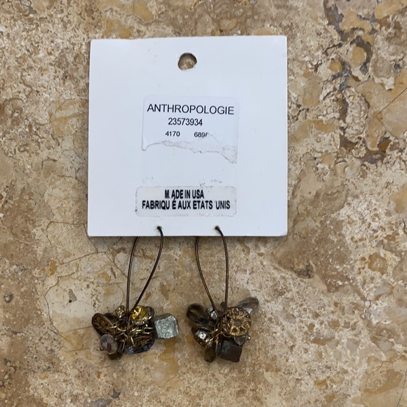 Anthropologie vintage earrings NWT - Picture 2 of 3